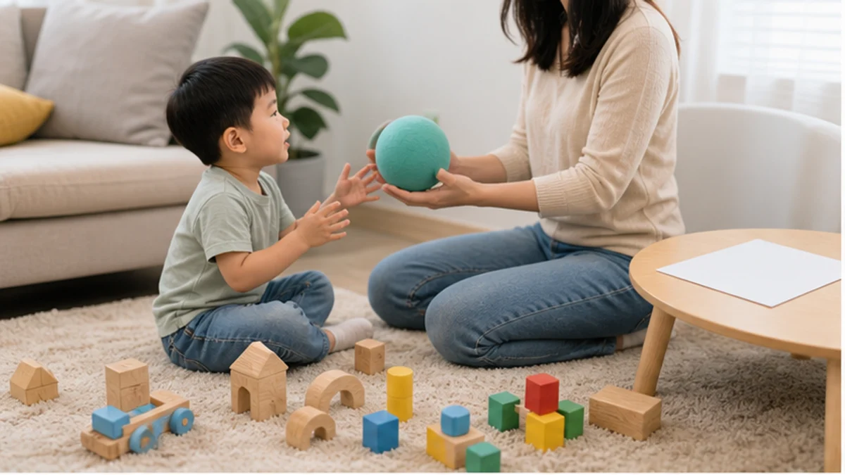 Can thiệp chậm nói bắt đầu từ hoạt động chơi tương tác