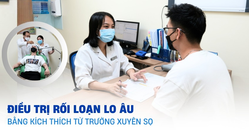 Kích thích từ xuyên sọ điều trị mất ngủ, trầm cảm